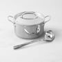 Williams Sonoma Thermo-Clad™ Stainless-Steel Soup Pot with Ladle, 6-Qt.