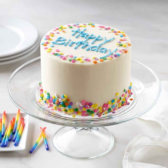 Gluten-Free Four-Layer Happy Birthday Cake, Serves 8-10