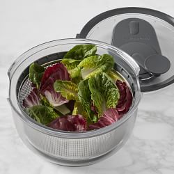 Williams Sonoma Stainless-Steel Salad Spinner