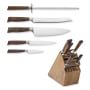 Messermeister Walnut 6-Piece Knife Block Set