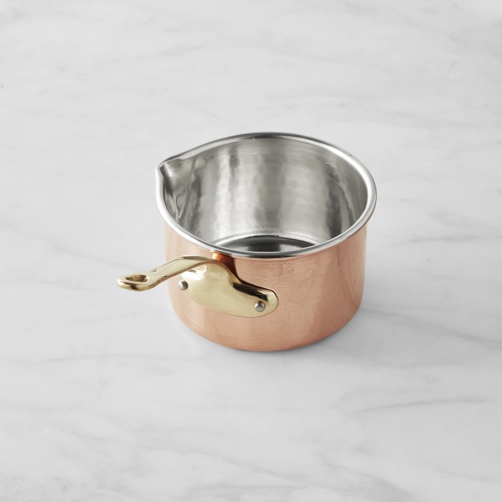 Ruffoni Historia Hammered Copper Saucepan, 1-Qt.