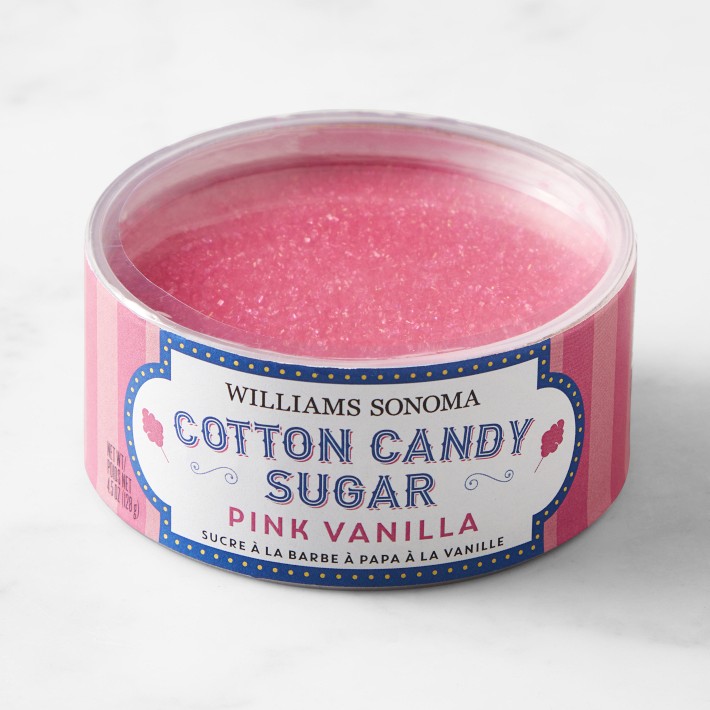 Williams Sonoma Pink Vanilla Cotton Candy Sugar