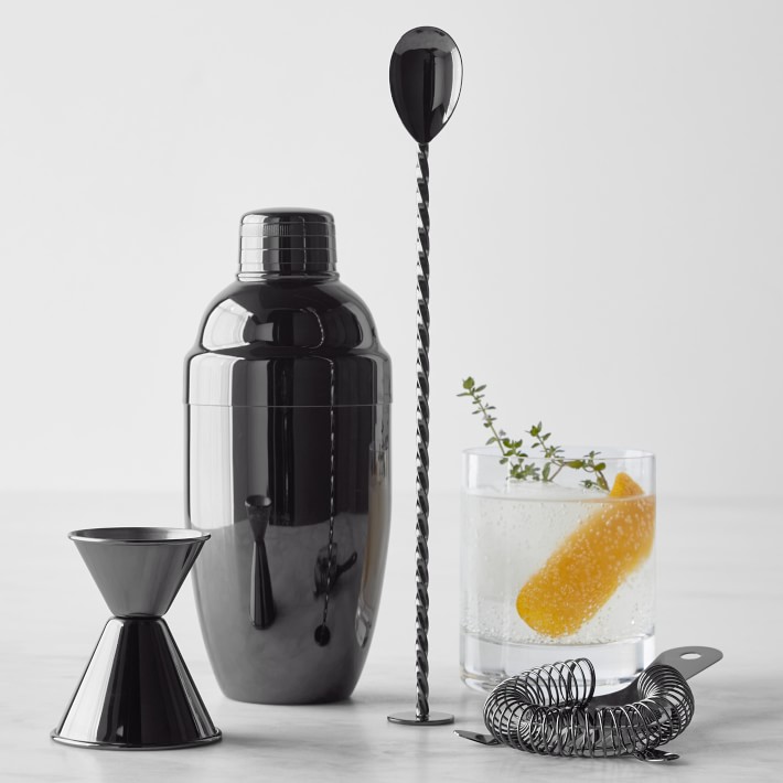 Williams Sonoma Classic Bar Tools Set - Gunmetal