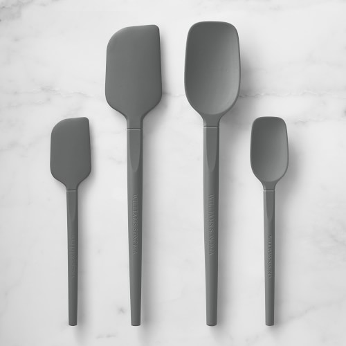 Williams Sonoma Flex Core Ultimate Silicone Spatula Set, Grey