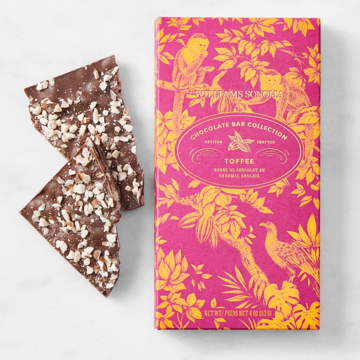 Williams Sonoma Chocolate Bar, Toffee | Williams Sonoma