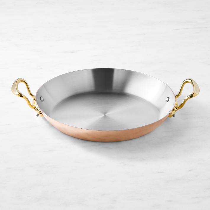 Mauviel M'150B Copper Paella Pan, 14" Williams Sonoma