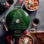 Staub Enameled Cast Iron Pine Tree Braiser, 2 1/2-Qt.