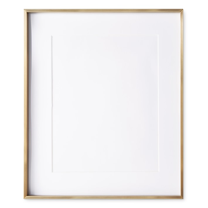 Antique Brass Gallery Frames