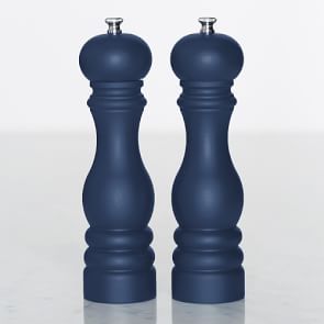 Peugeot Paris Salt & Pepper Mills, Matte Navy Set