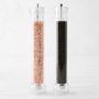 Williams Sonoma Pink Himalayan Salt & Black Peppercorn Tall Grinder, Set of 2