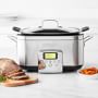 GreenPan™ Premiere Stainless-Steel Slow Cooker, 6-Qt.