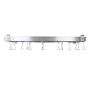 Enclume Flush-Mounted Rectangular Ceiling Pot Rack