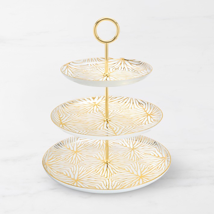 ANNA New York Talianna Lily Pad Three-Tiered Stand
