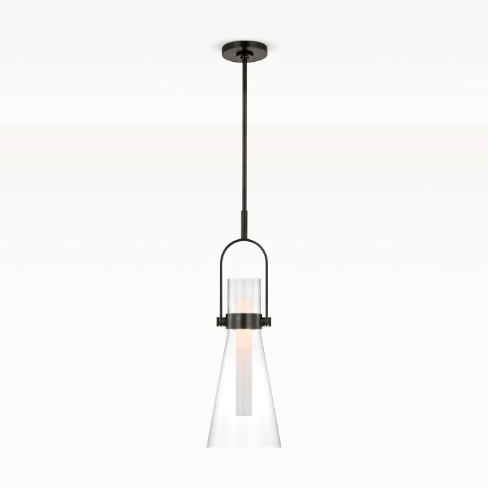 Larkin Pendant: Conical 9: Bronze"