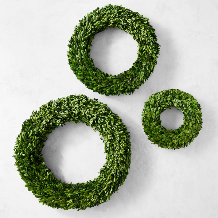 Preserved Boxwood Wreath