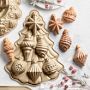 Wintery Snowflake Cakelets - Friday is Cake Night