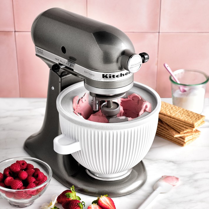 Kitchenaid mixer ice cream attachments best sale