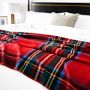 Alister Plaid Merino Wool Blanket