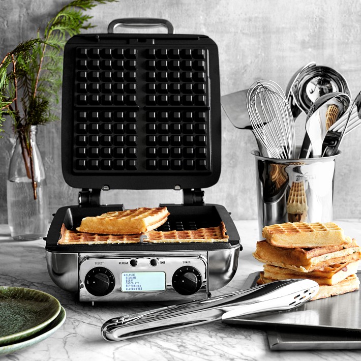 Newest All-Clad 99011GT Belgian Waffle Maker - Silver