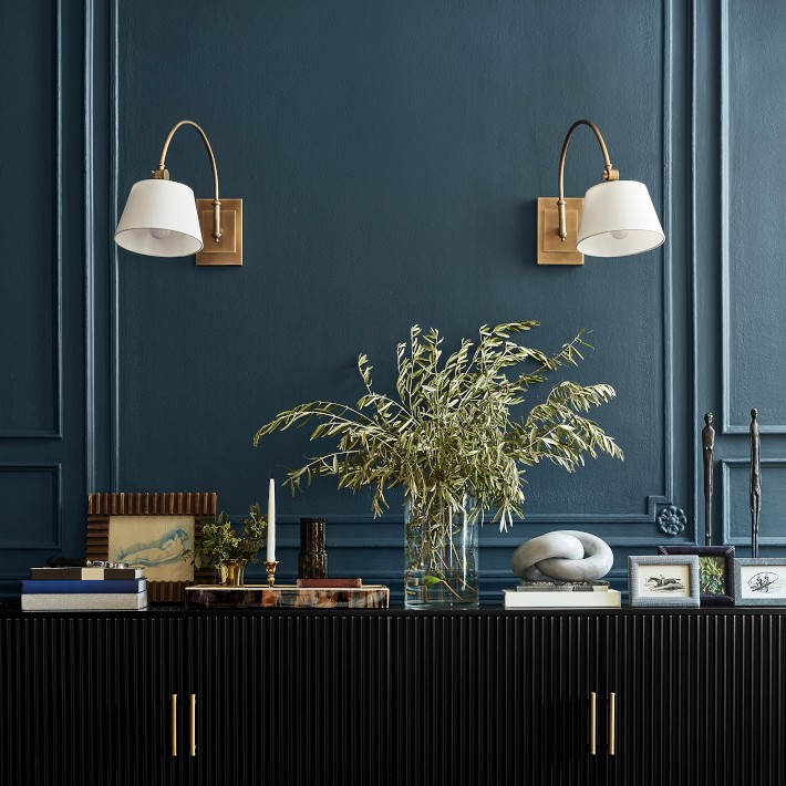West elm swing arm sconce hotsell