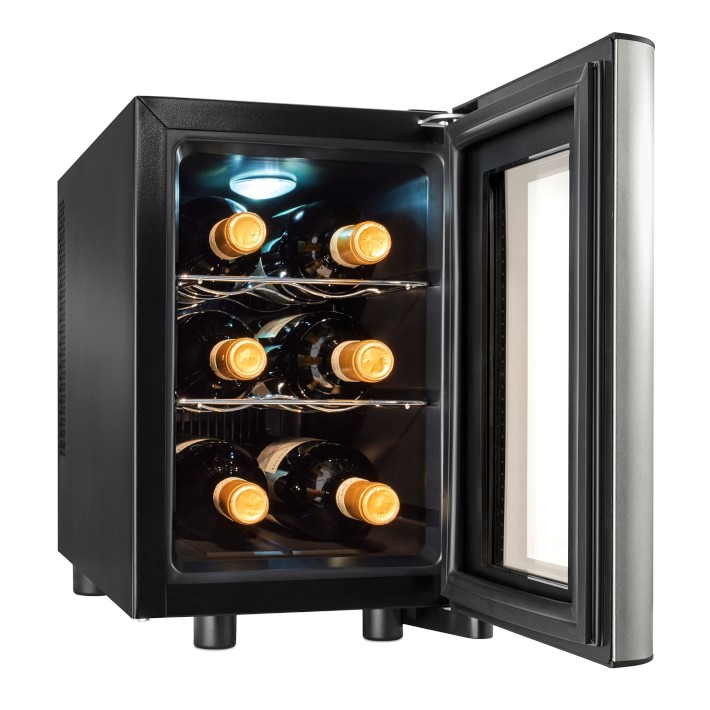 Beverage Refrigerators store 6-Bottle Wine Cooler