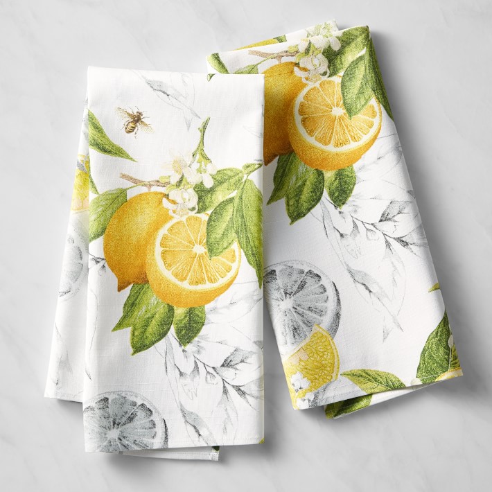 Lemon towel set sale