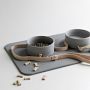 Dorai Home Dog Stone &amp; Dog Bowls Set