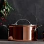 Williams Sonoma Signature Thermo-Clad&#8482; Copper Stockpot