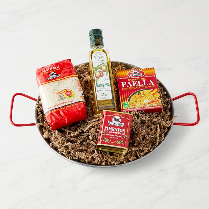 Spanish Paella Gift Set in Paella Pan