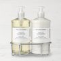 Williams Sonoma White Gardenia Hand Soap & Lotion 3-Piece Kitchen Set, Classic, Stainless-Steel