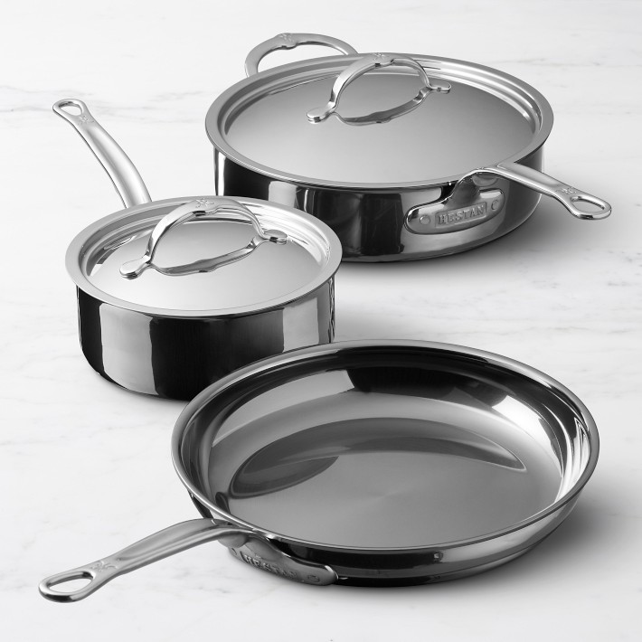 Hestan NanoBond® Titanium Stainless-Steel 5-Piece Cookware Set