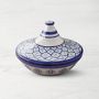 Williams Sonoma Clay Tagine, Blue