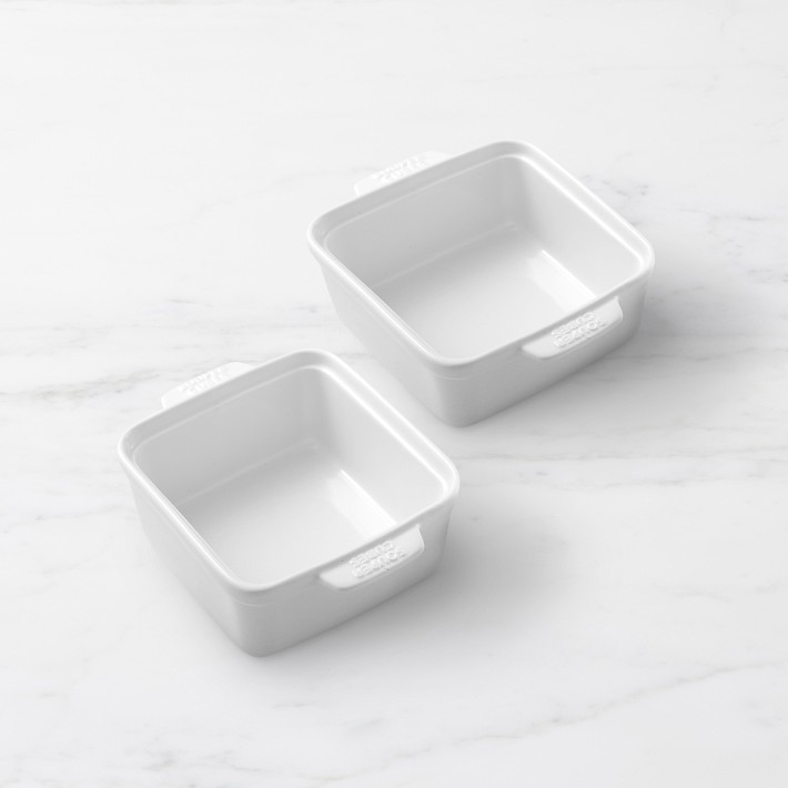 Souper Cubes Square Stoneware Baking Dishes, Set of 2