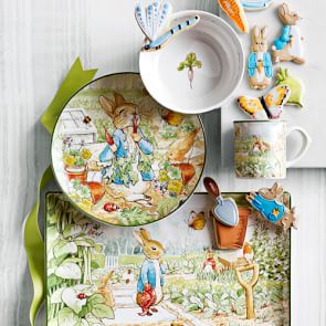 Beatrix potter buy Peter Rabbit plates & ramekins