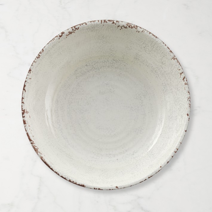 Rustic® Outdoor Melamine Individual Bowls, Set of 4, Ivory