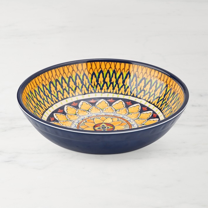 Sicily Outdoor Melamine Individual Bowls, Set of 4