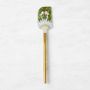 Williams Sonoma Famille Rose Green Dragonfly Spatula with Gold Handle, Medium