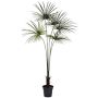 UV Resistant Faux Fan Palm Tree, 84"