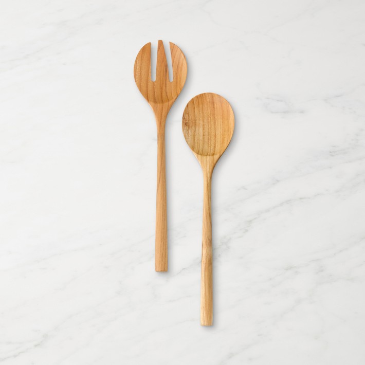 Teak Salad Servers