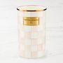 MacKenzie-Childs Rosy Check Enamel Utensil Holder