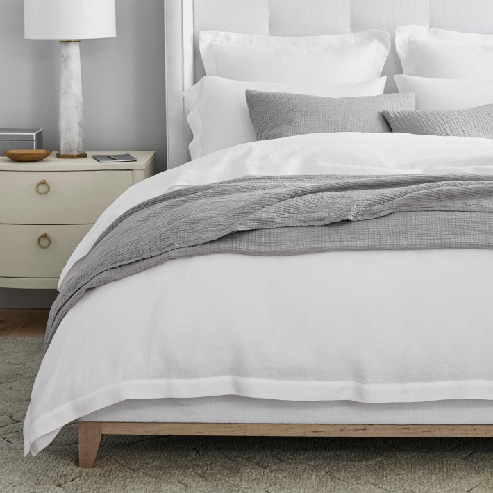 Chambers&#174; Linen Duvet Cover &amp; Shams