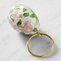 Cloisonn&#233; Egg Napkin Rings, Set of 4