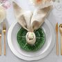 Cloisonn&#233; Egg Napkin Rings, Set of 4