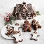 Williams Sonoma Copper Gingerbread Man Cookie Cutters on Ring, Set of 5