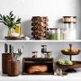 Williams Sonoma Walnut Bread Box