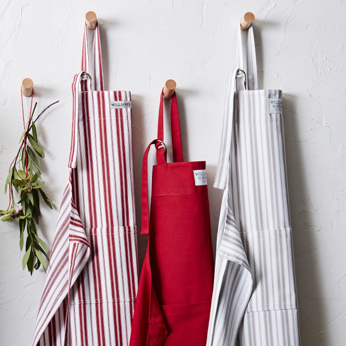 Williams Sonoma Striped Personalized Apron | Williams Sonoma
