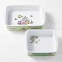 Williams Sonoma Famille Rose Bakers, Set of 2