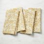 Dahlia Napkins, Set of 4, Yellow