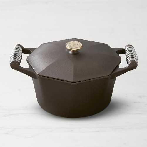 FINEX Seasoned Cast Iron Dutch Oven, 5-Quart