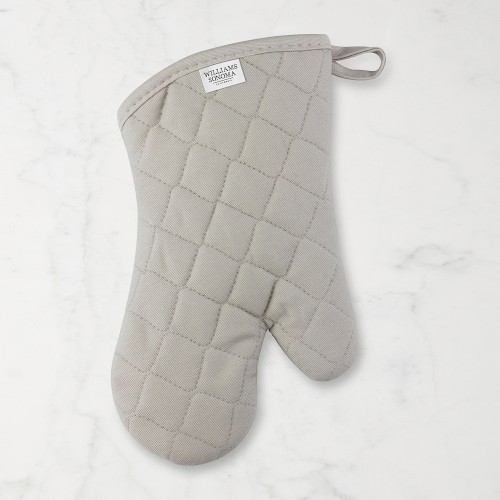 Williams Sonoma Solid Oven Mitt, Drizzle Grey